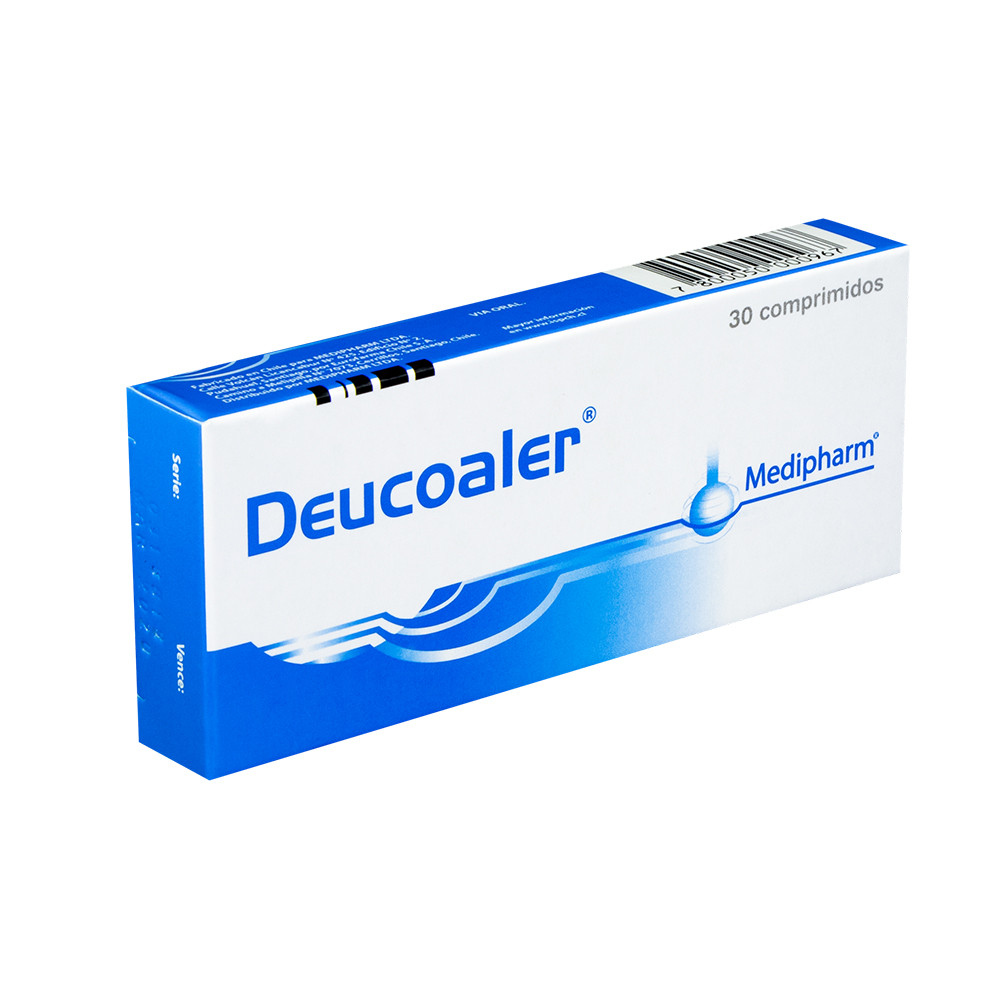 Deucoaler (Dexclorfenamina Maleato 2 mg, Betametasona 0,25 mg.) 30 comprimidos