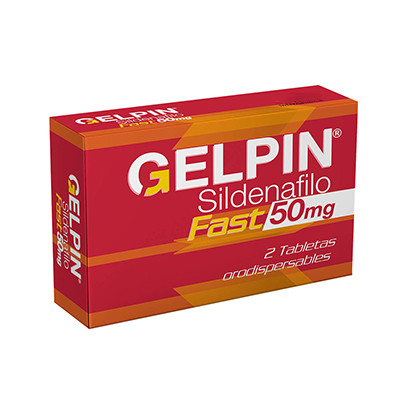 Gelpin Fast 50 mg x 2 tabletas
