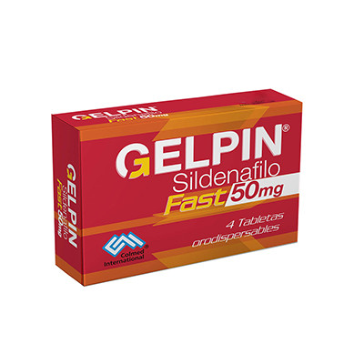 Gelpin Fast 50 mg x 4 tabletas