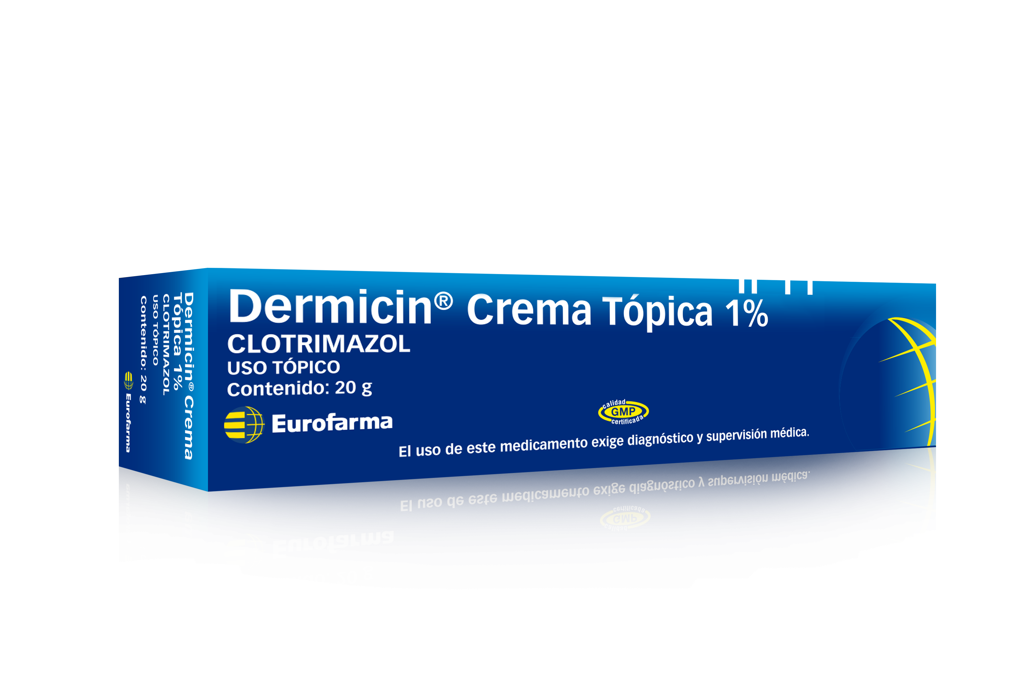 Dermicin (Clotrimazol) 1 % crema tópica