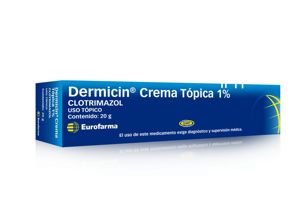 Dermicin (Clotrimazol) 1 % crema tópica