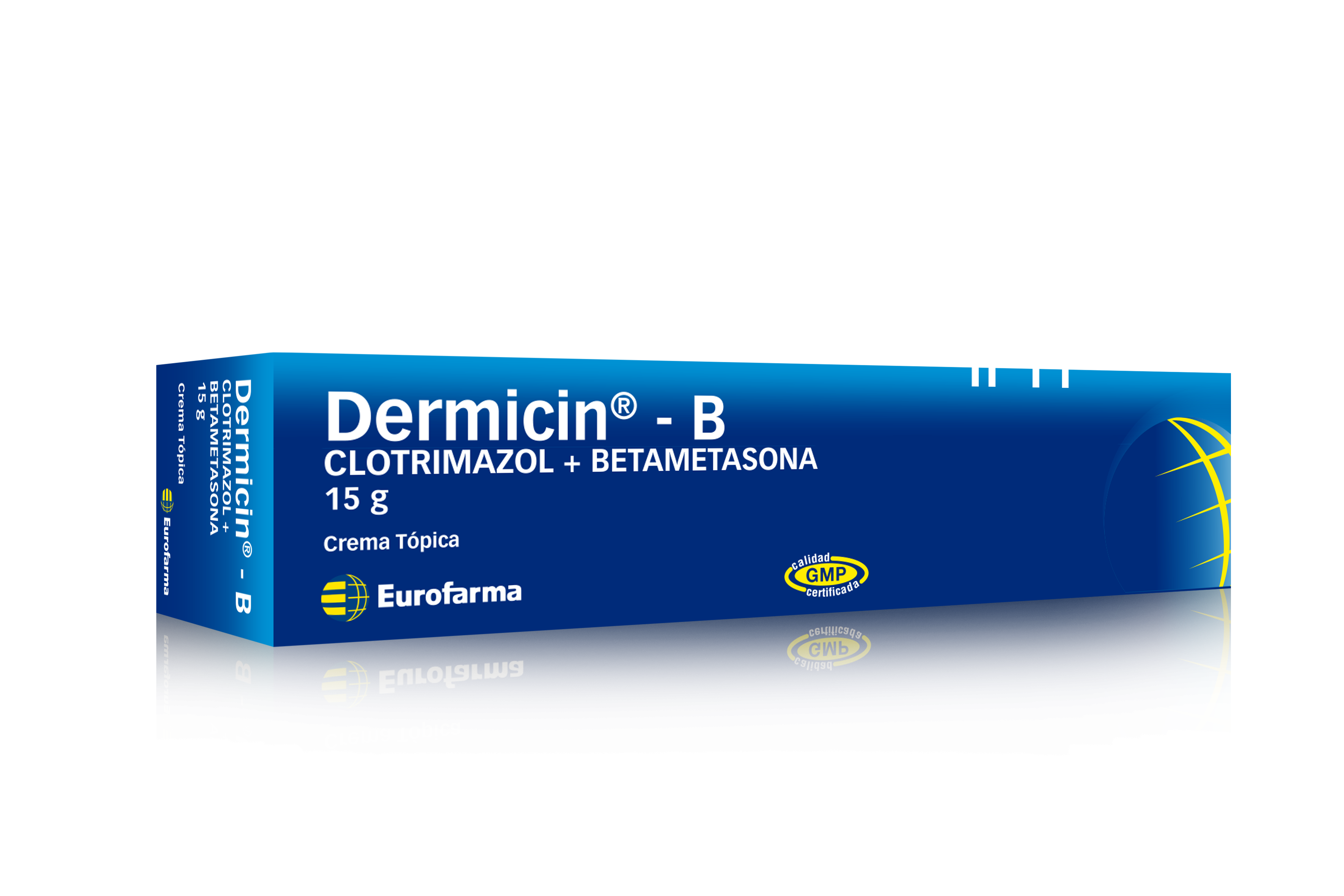 Dermicin B (Clotrimazol 1 g. + Betametasona 0,064 g.) crema tópica