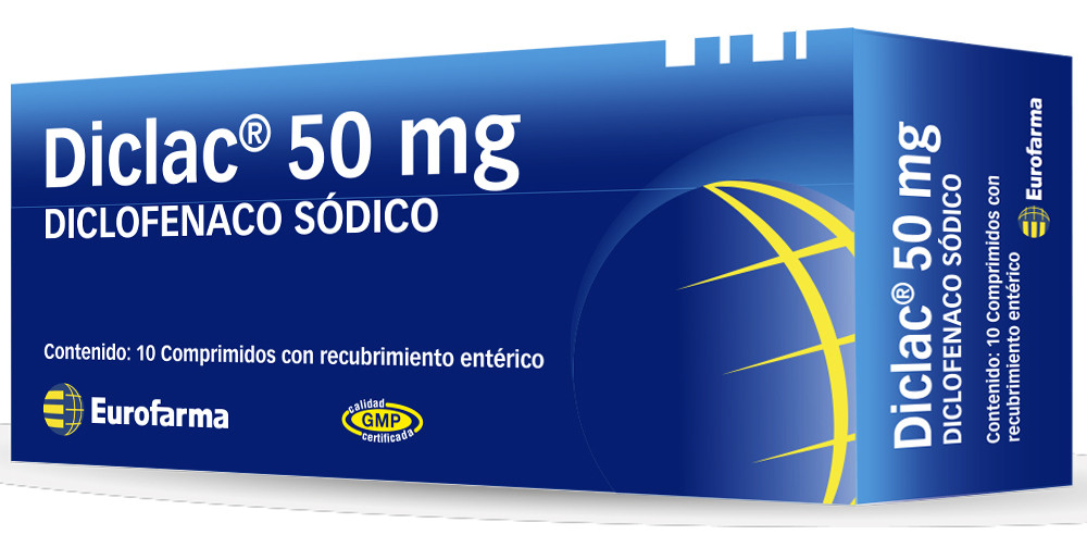 Diclac 50 mg. comprimidos (Diclofenaco Sódico)