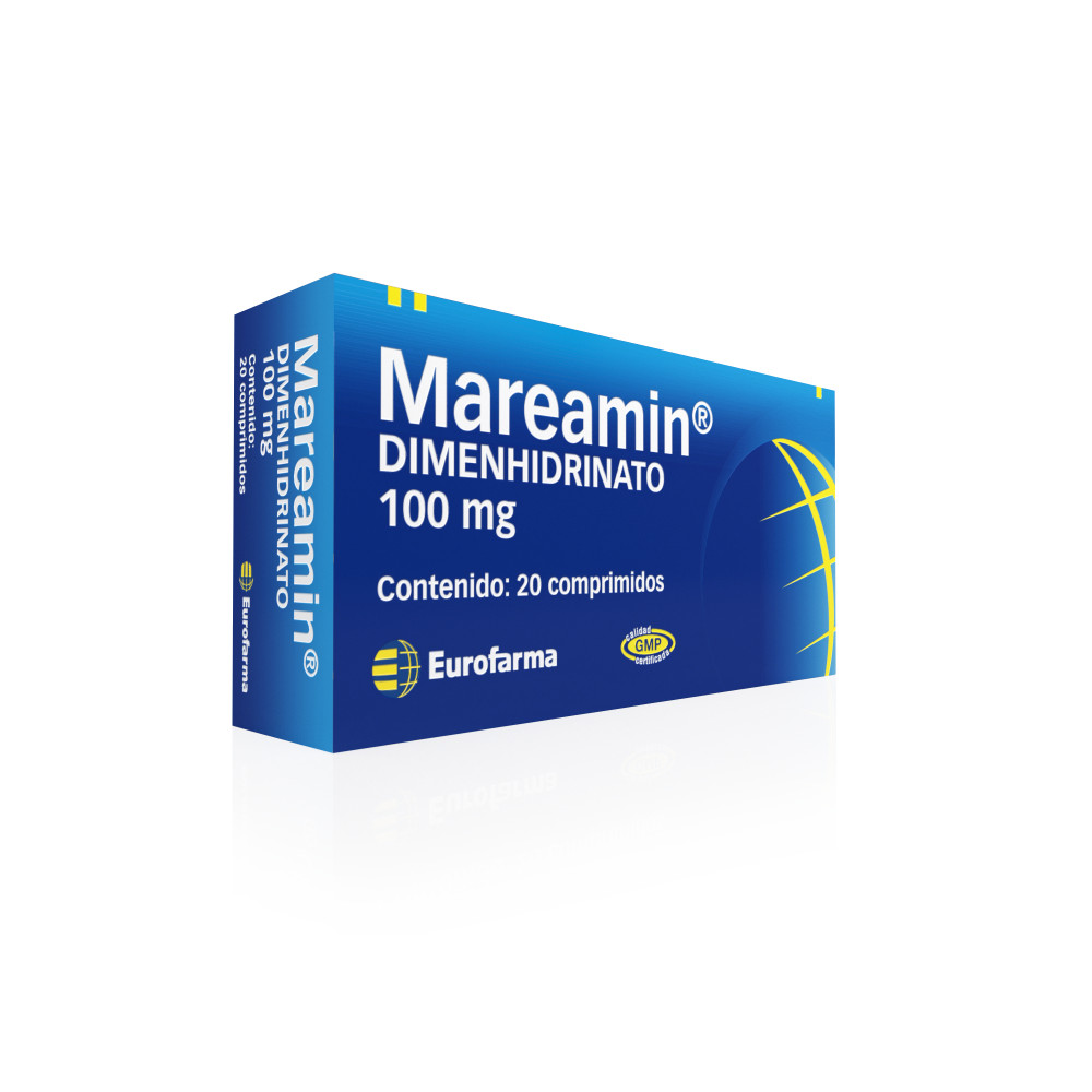Mareamin (Dimenhidrinato) 100 mg.