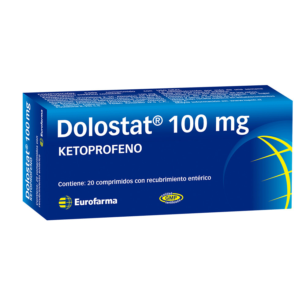 Dolostat Ketoprofeno 100 mg. comprimidos