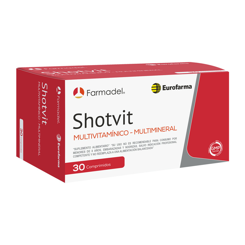 Shotvit (Multivitamínico - Multimineral) comprimidos